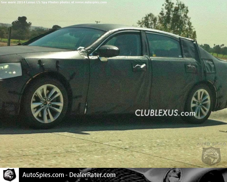 2014 Lexus LS Spy Photos