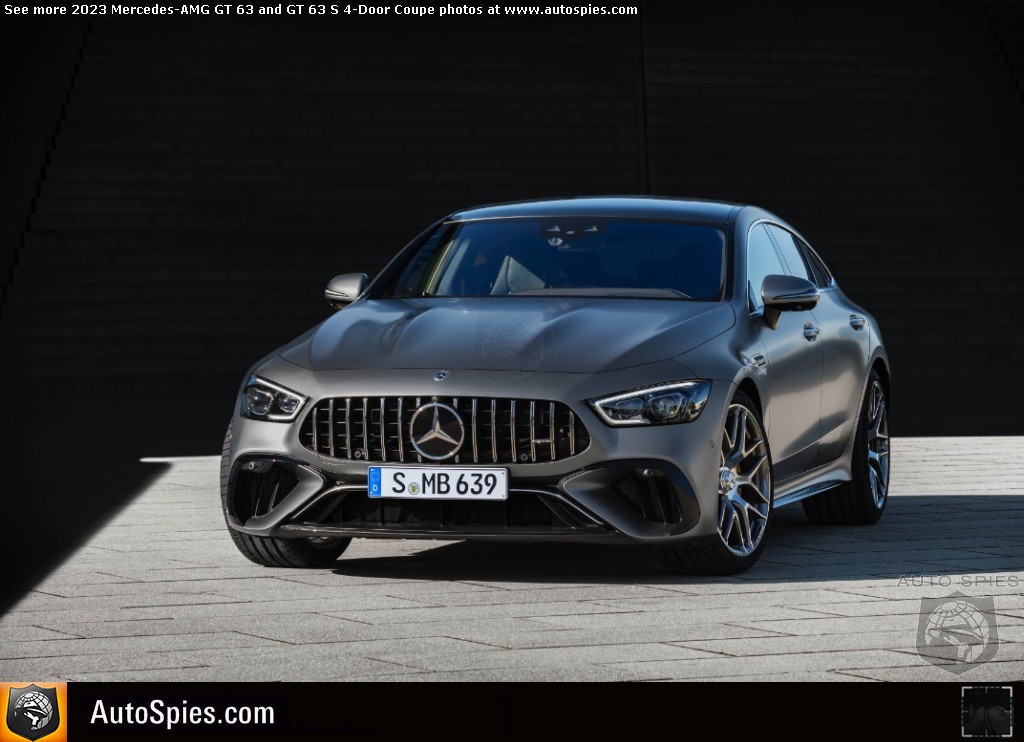 2023 Mercedes-AMG GT 63 and GT 63 S 4-Do...