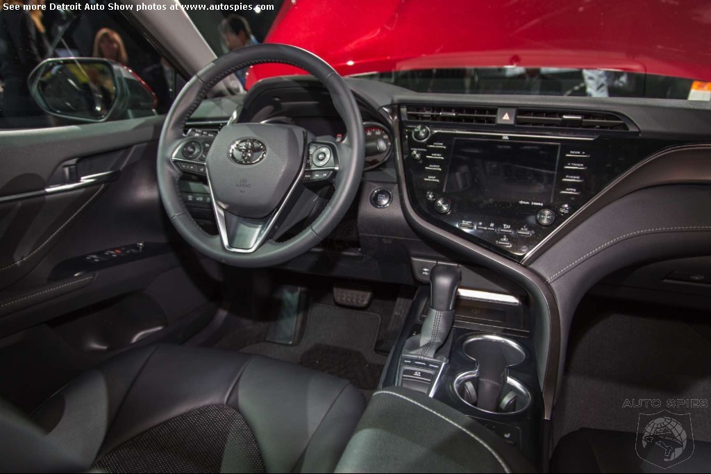 Naias The 2018 Toyota Camrys Aggression Continues On The Inside