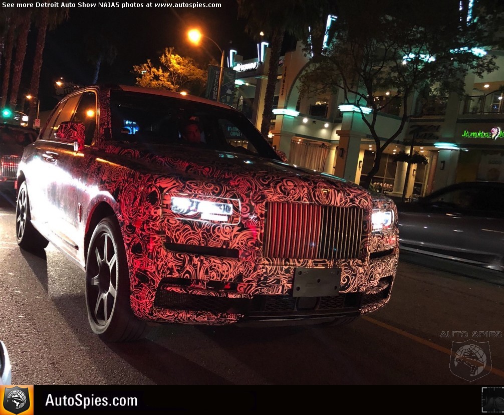 Updated Rolls-Royce Cullinan spied rocking a less stately look