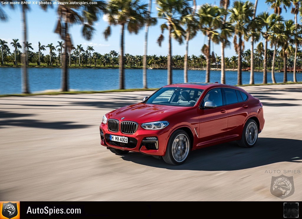 Welcome The All New Four Door Coupe Suv The 19 Bmw X4 Autospies Auto News