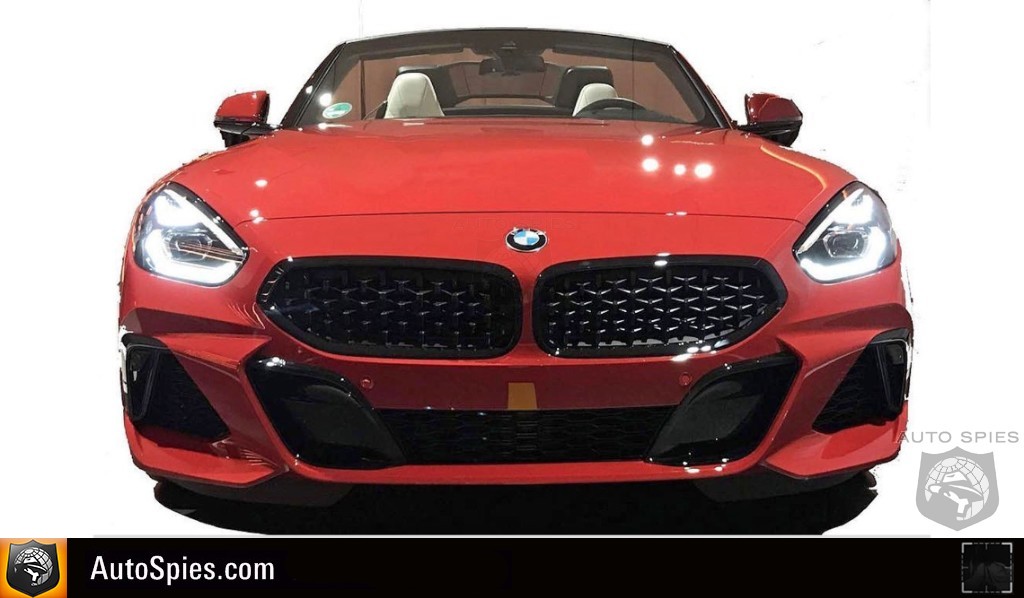 LEAKED! The All-new BMW Z4 Sees The Light Of Day BEFORE Its Pebble