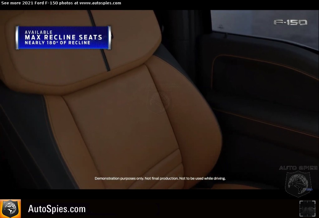 2021 F150 Reclining Seats