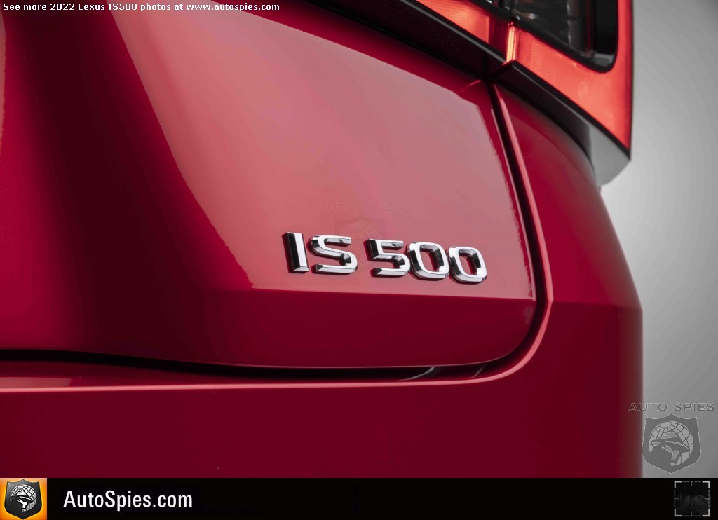 2022 Lexus IS 500 F Sport Performance Price Starts At $56,500