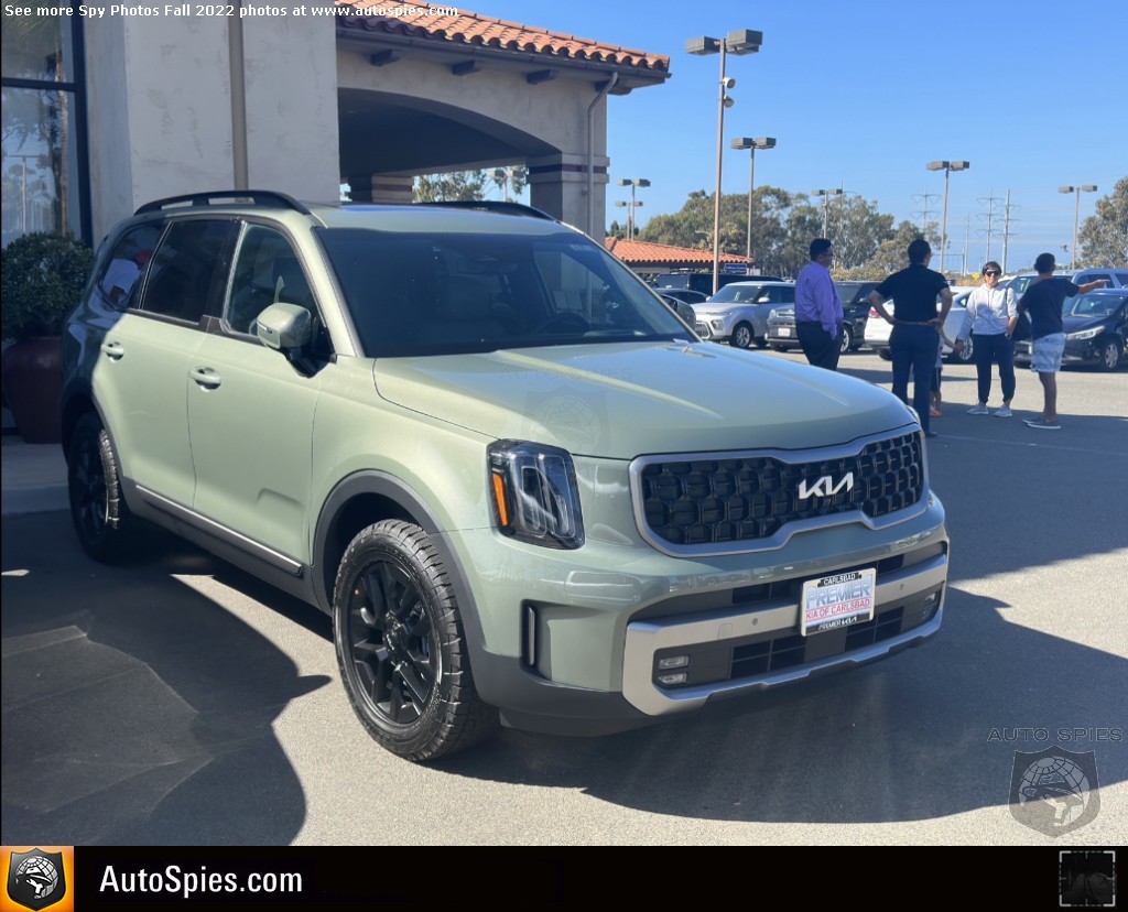 SPIED! First INPERSON Shots Of The 2023 Kia Telluride On Dealer Lots