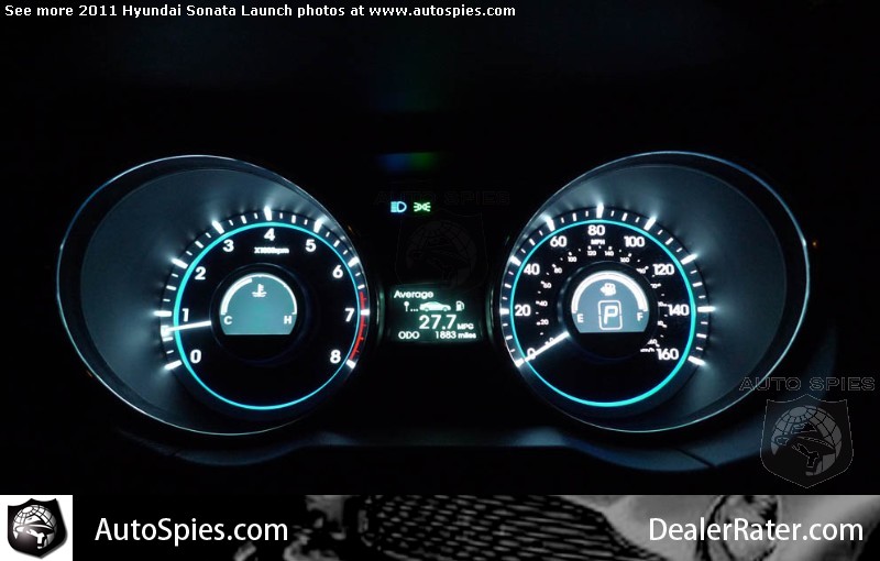 Exclusive Photos Rate The 2011 Hyundai Sonata Interior