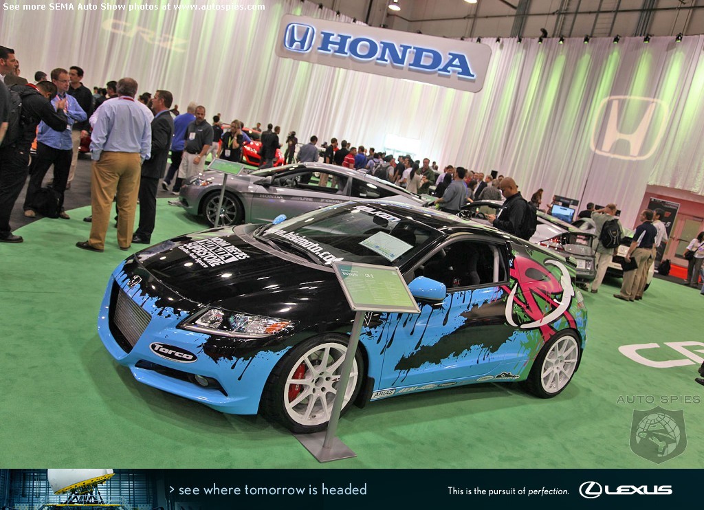 Honda goes CR-Z crazy at SEMA 2010 - CNET