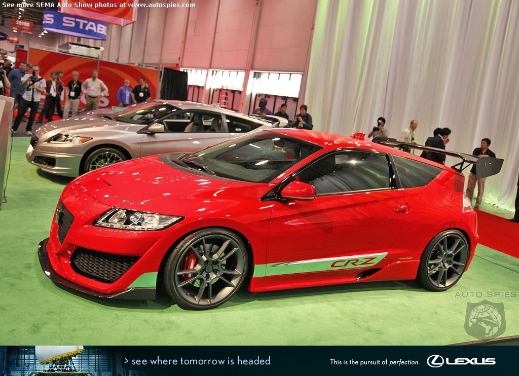 Honda goes CR-Z crazy at SEMA 2010 - CNET