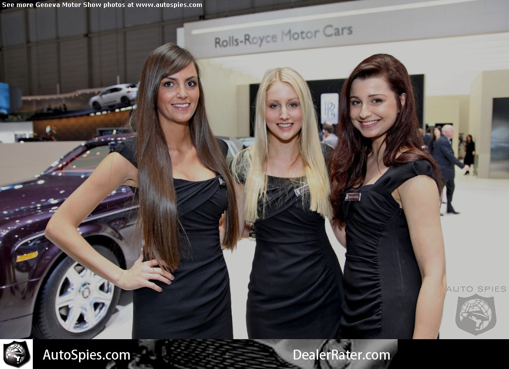 Geneva Motor Show The Gorgeous Girls Of Geneva Come Out To Play Autospies Auto News