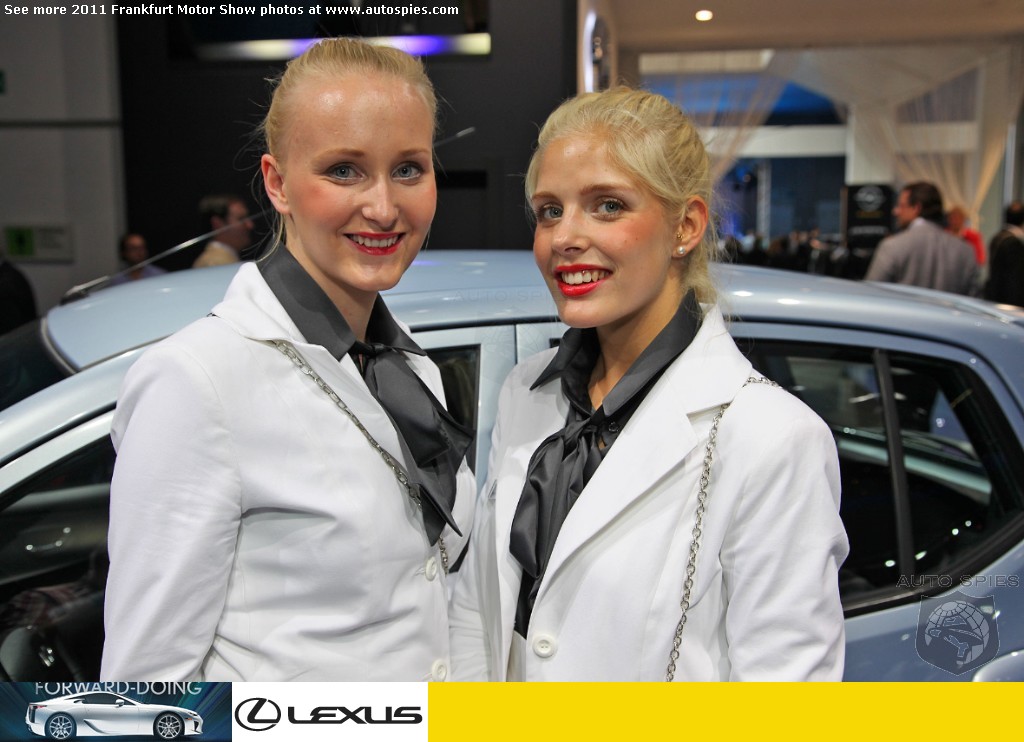 FRANKFURT MOTOR SHOW PHOTOS: TGIF! The GIRLS of The Frankfurt