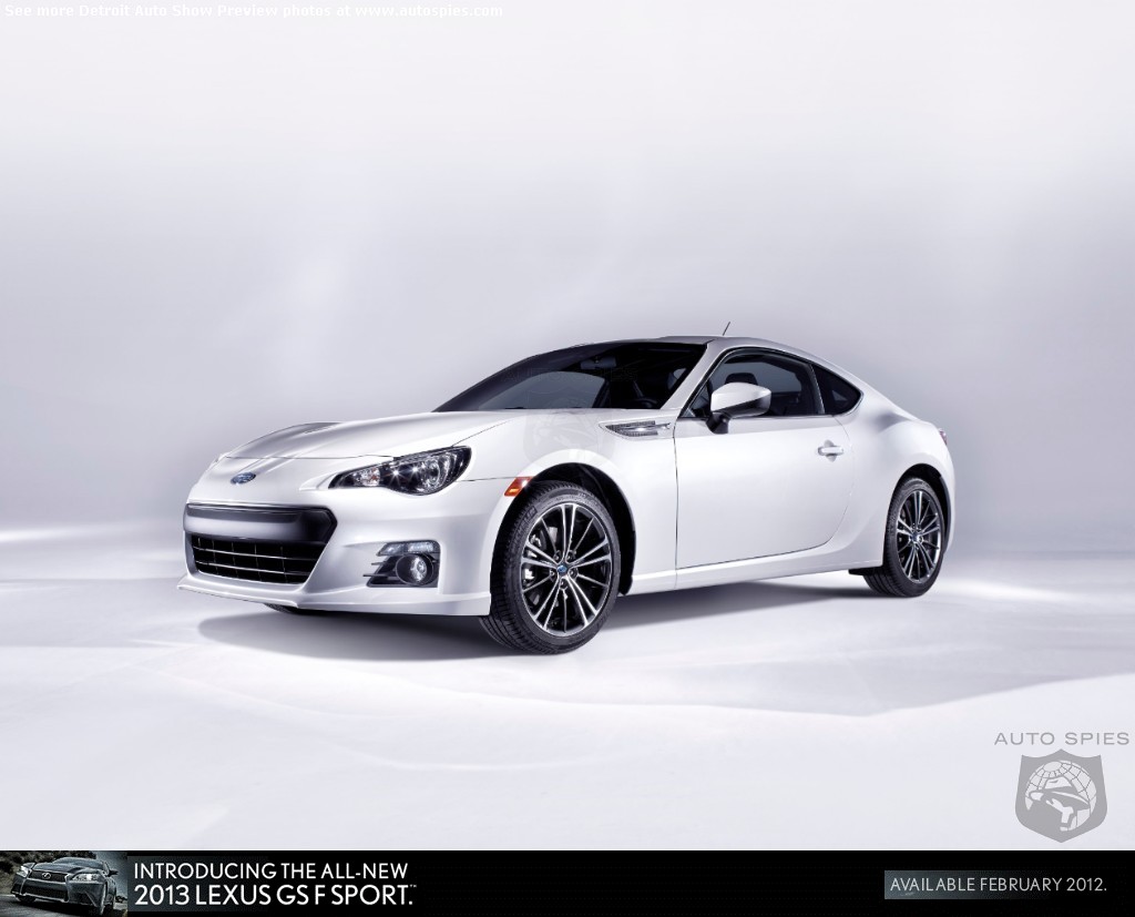 DETROIT AUTO SHOW The Subaru BRZ Will Make Its North American Debut