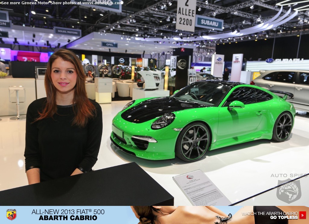 GENEVA MOTOR SHOW The Lovely Ladies Of Geneva — Part I AutoSpies