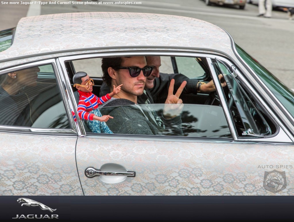 Agents Do A Clint Eastwood In Carmel With New Jaguar F-Type And Make Your Day With AWESOME