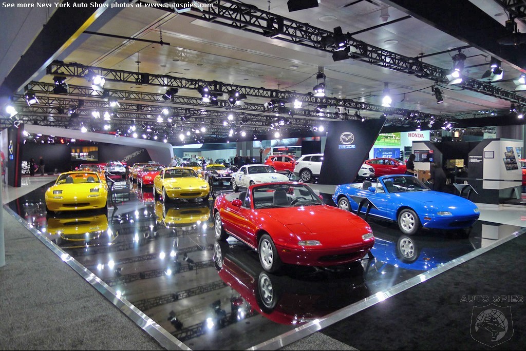 NEW YORK AUTO SHOW Mazda Marks The MX5''s Anniversary With A Special