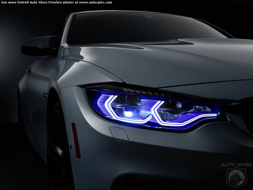 Ces Bmw S M4 Iconic Lights Concept Will Dazzle You With Its Laser Lights Oled Tech You Dig The All New Look Autospies Auto News