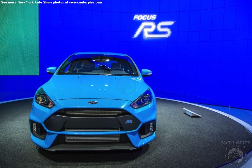 Ford Focus RS Coming to New York, Hits Dealers Spring 2016