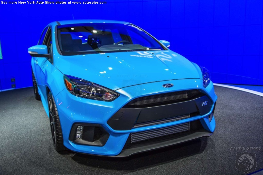 Ford Focus RS Coming to New York, Hits Dealers Spring 2016