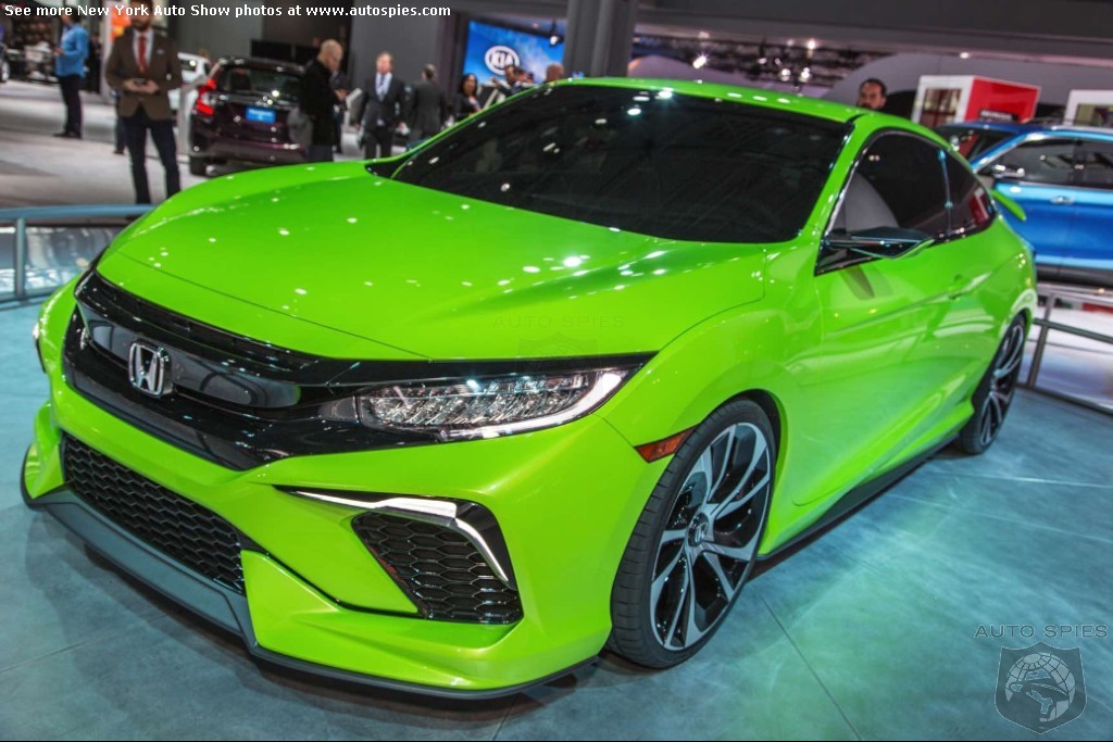 Lime-green Honda is the talk of the NY auto show