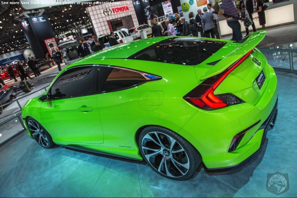 Lime-green Honda is the talk of the NY auto show