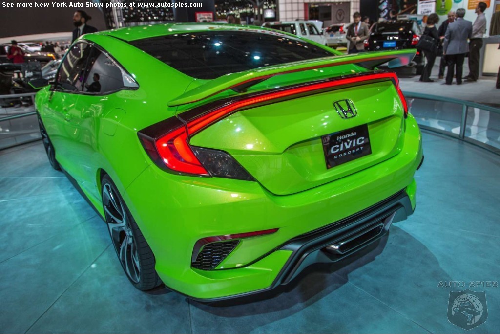 Lime-green Honda is the talk of the NY auto show