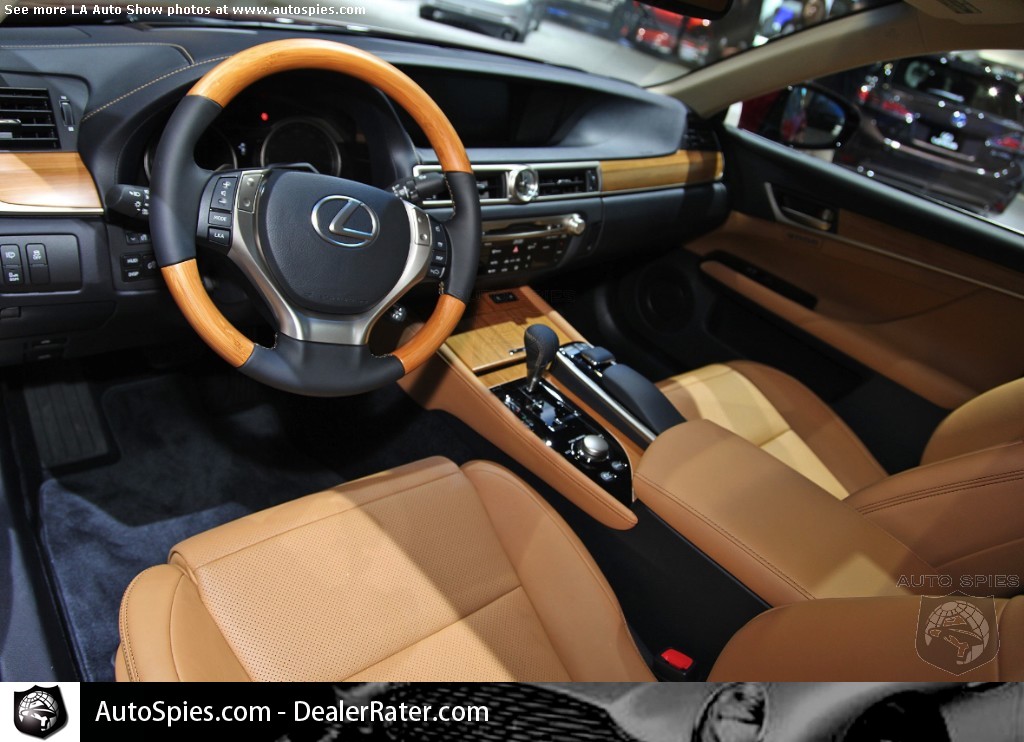LOS ANGELES AUTO SHOW: Is Lexus' All-New GS' Interior A STUD When