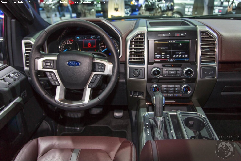 Detroit Auto Show 001 Gets Shots Of The All New 2015 Ford