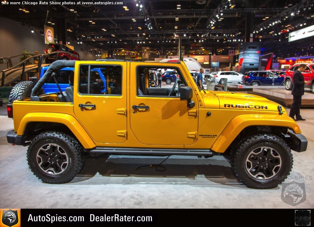 Chicago auto show jeep wrangler #3