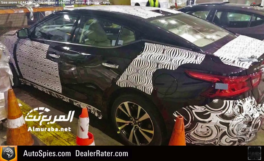 Leaked The 2016 Nissan Maxima Fully Exposed Before The