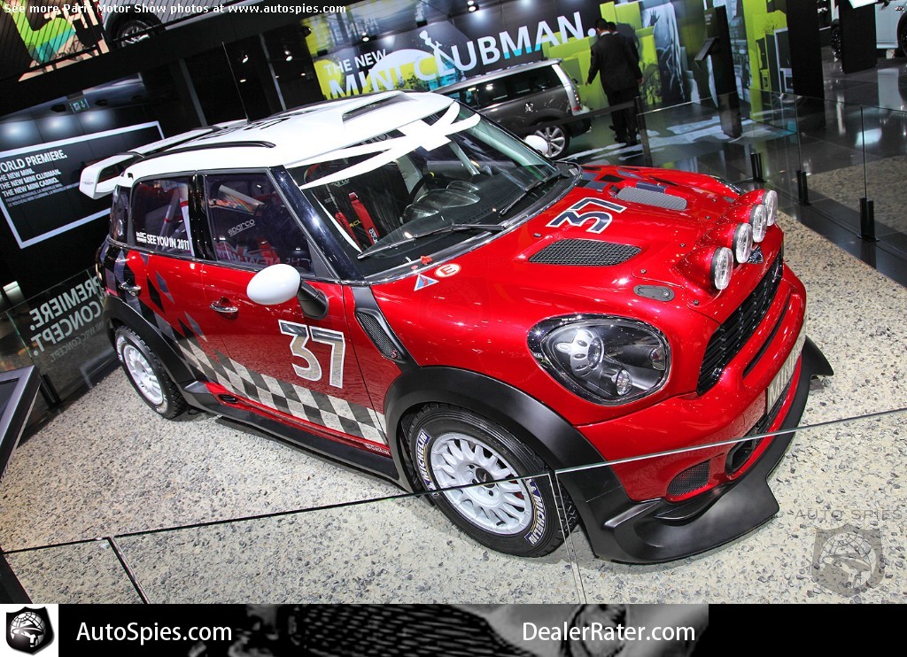 PARIS MOTOR SHOW: Mini Countryman WRC In The Flesh - AutoSpies Auto News