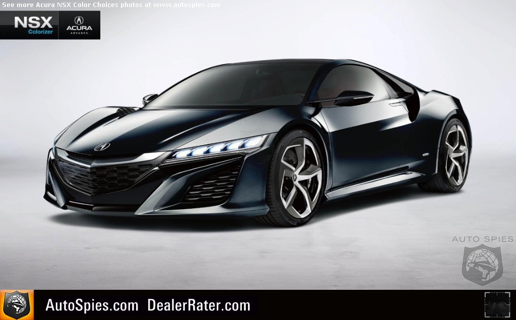 Which Color Is the Best? Acura Goes Wild With New NSX Facebook ...
