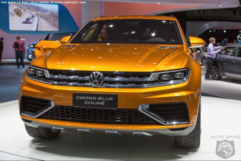 LA AUTO SHOW: Is Volkswagen's CrossBlue Coupe Concept Actually A Macan ...