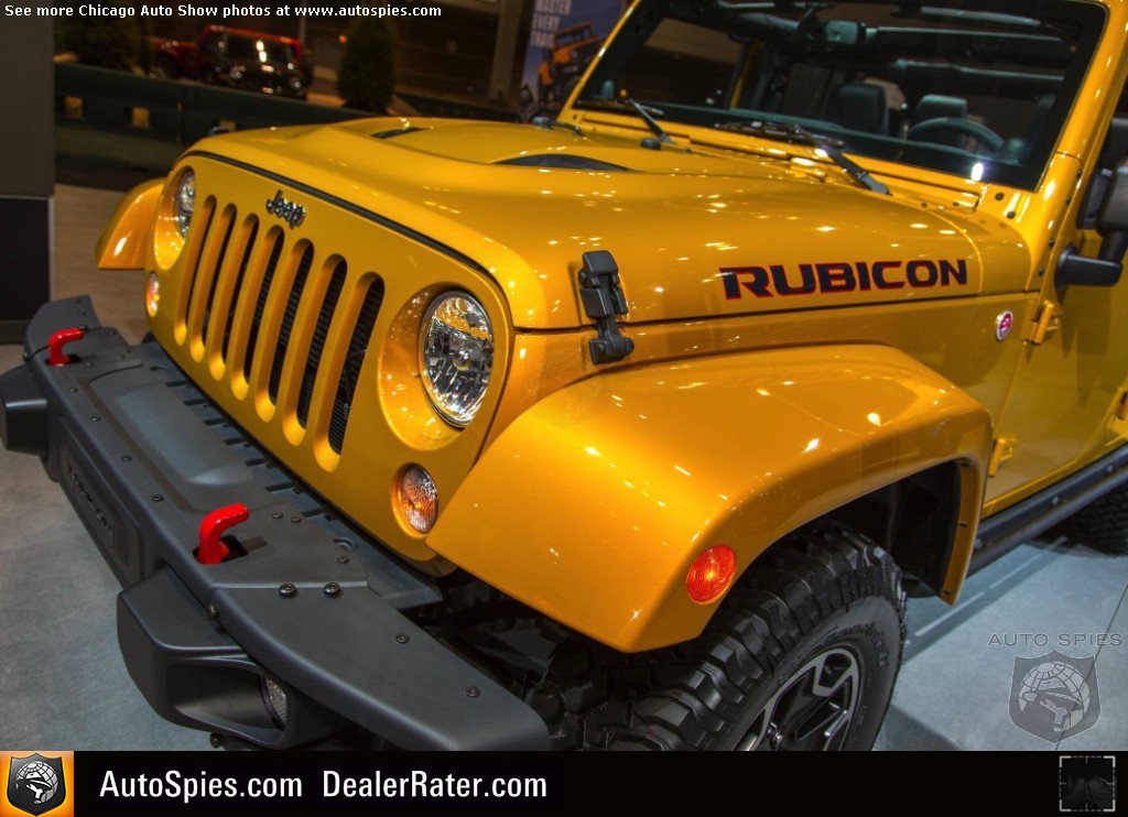CHICAGO AUTO SHOW: First Look At Jeep's Electrifying Amp'd 2014 Wrangler -  AutoSpies Auto News